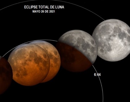 REPORTE #206 – MAYO 25 y 26. DOS EVENTOS ASTRONÓMICOS COINCIDEN POR PRIMERA VEZ EN SEIS AÑOS: UNA SUPERLUNA Y UN ECLIPSE TOTAL DE LUNA