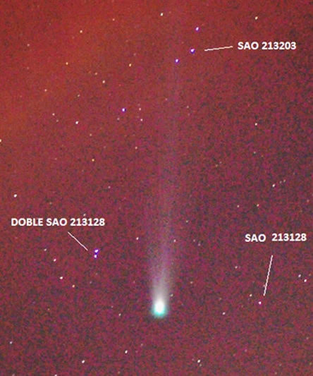 REPORTE #226 – IMÁGENES Y OBSERVACIONES DEL COMETA C/2021 A1 LEONARD EN BOLIVIA Y EL MUNDO  – 01/01/2022