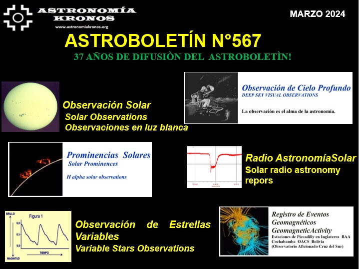 ASTROBOLETÍN # 567