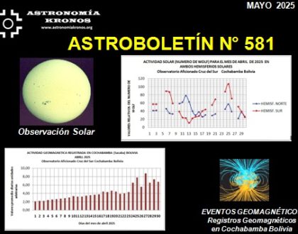 ASTROBOLETÍN # 581