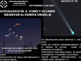 REPORTE #297 – ACTUALIZACIÓN: CÓMO Y CUÁNDO OBSERVAR AL COMETA SWAN25B